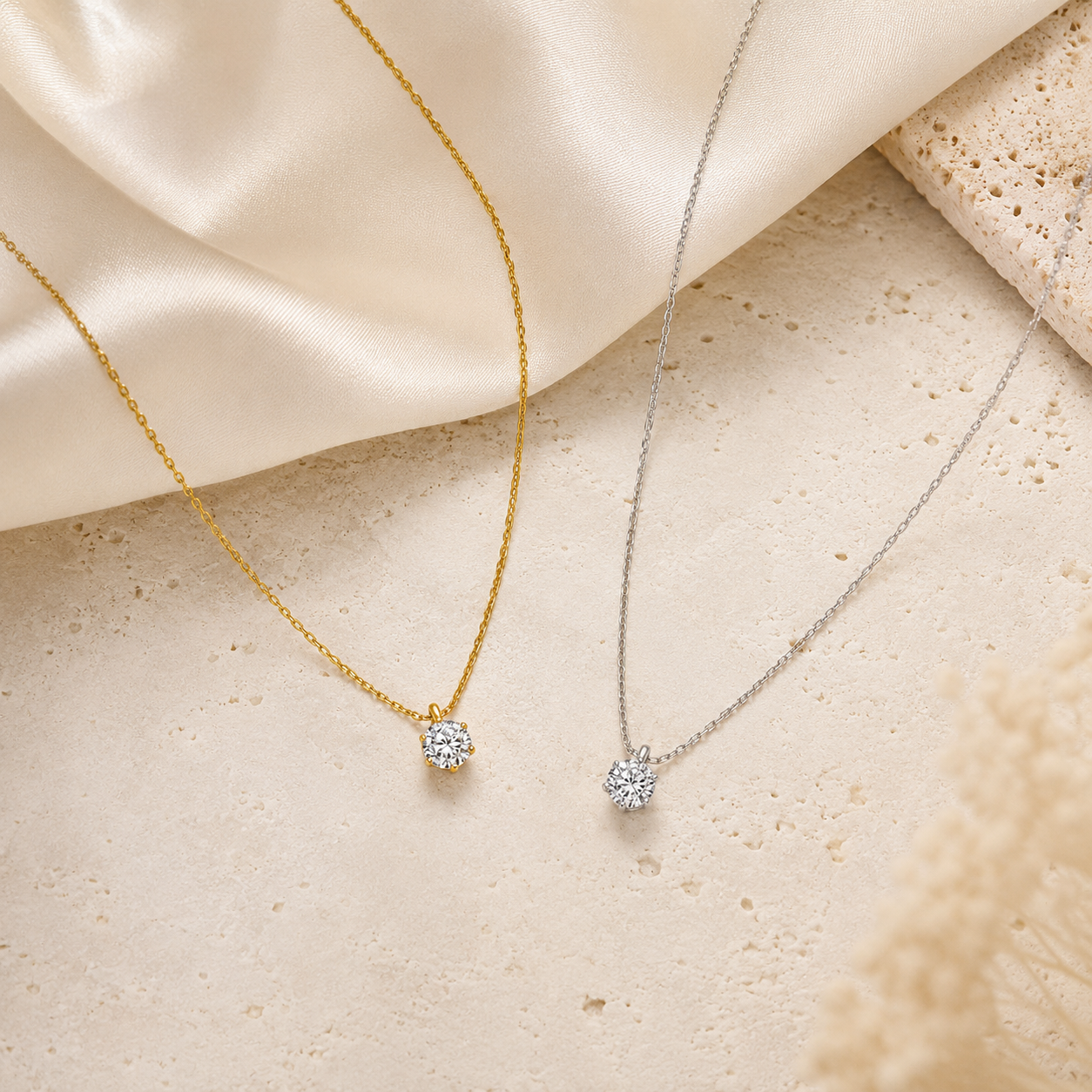 Collier Éclat Solitaire